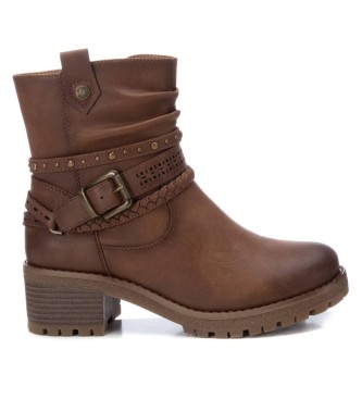 Refresh para mujer. 172242 Botines 172242 negro (39), Marrón, Plano, Cremallera, Casual, Refresh outlet 2024.