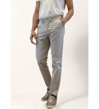 Bendorffvoor mannen. 801015001 Broek 134277 grijs (40), Casual, Katoen