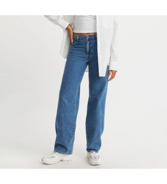 Levi'svoor vrouwen. A3494-0013 Baggy jeans papa blauw (24/32), Casual, Katoen, Denim