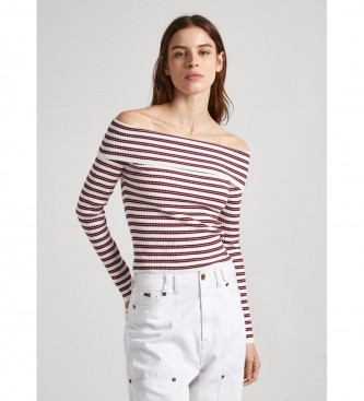 Pepe Jeans per donna PL702016 Top Danna Casual Viscosa Manica lunga