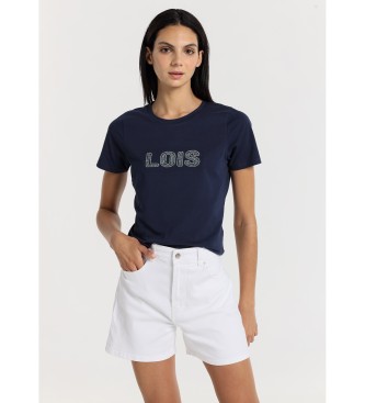 Lois Jeans para mujer. 217332342 Short color mom fit - Tiro largo 5 bolsillos blanco (28), Casual, Algodón