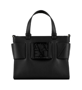 Armani Exchange para mujer. 9426900A87400020 Bolso Tote negro (OSFA), Casual