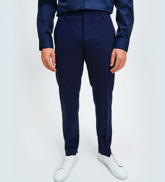 Calvin Klein para hombre. K10K103082 Pantalón K10K103082 azul (52), Casual, Lana, Elastano, Calvin Klein outlet 2024.