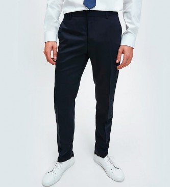 Calvin Klein para hombre. K10K103082 Pantalón K10K103082 azul marino (48), Casual, Lana, Elastano, Calvin Klein outlet 2024.