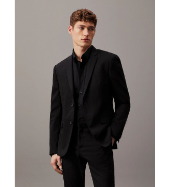 Calvin Klein para hombre. K10K103083 Americana Slim negro (50), Casual, Fiesta, Lana, Elastano, Manga larga, Calvin Klein outlet 2024.