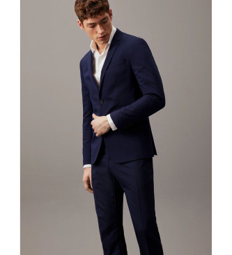 Calvin Klein para hombre. K10K103083 Americana Slim marino (52), Casual, Fiesta, Lana, Elastano, Manga larga, Calvin Klein outlet 2024.