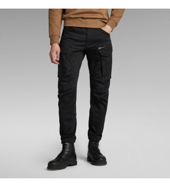 G-Star para hombre. D02190-5126-6484 Pantalón Rovic 3D Regular Tapered negro (30/32), Casual, Algodón