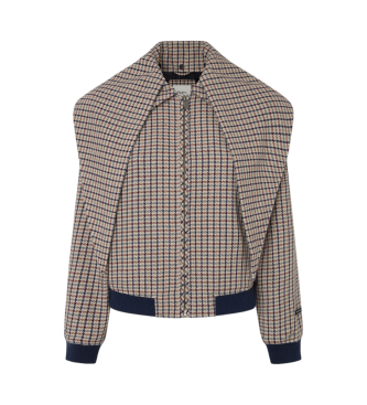 Pepe Jeans para mujer. PL402466 Chaqueta Bridget beige (L), Casual, Poliéster