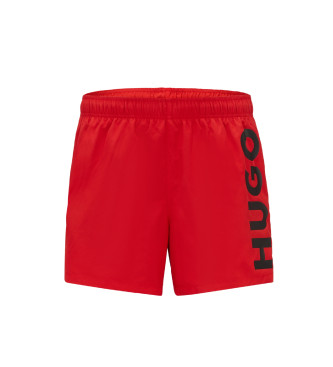 HUGO para hombre. 50513979 Bañador Abas rojo (L), Beachwear, Poliéster Reciclado, Sostenible