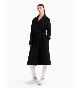 Abirgo de tela negro (XL), Casual, Lana, Armani Exchange outlet 2024.