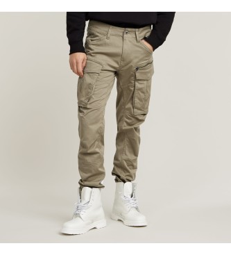 G-Starvoor mannen. D02190-5126-239 Rovic 3D Normale Taps toelopende broek beige (31/30), Casual, Katoen