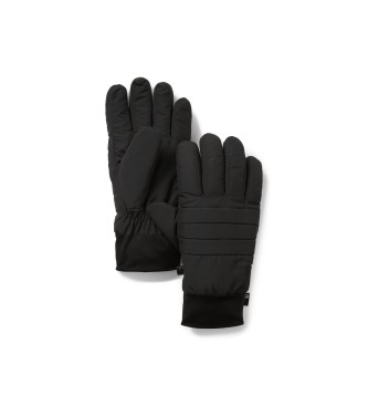 Guantes acolchados negro (M), Casual, Poliéster