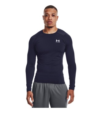 Under Armour para hombre. 1361524 Camiseta de manga larga HeatGear Armour marino (XXL), Deportivo, Multideporte, Poliéster