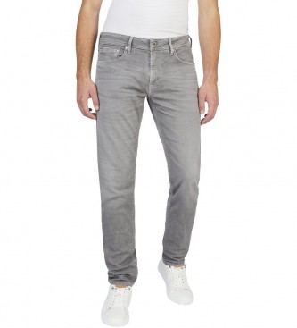 Pepe Jeans para hombre. PM211493YB2 Jeans Stanley gris (29/32), Casual, Algodón, Denim, Sostenible