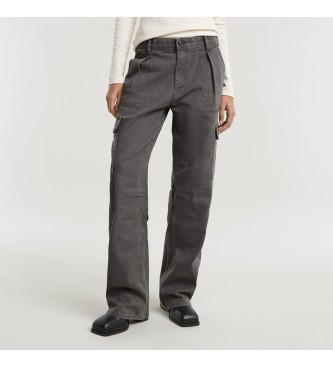 G-Starvoor vrouwen. D25255-D730-1468 Combat broek grijs (30/30), Casual, Katoen