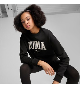 Puma para mujer. 68153901 Sudadera Squad Crew FL negro (XL), Casual, Deportivo, Algodón, Multideporte, Sostenible