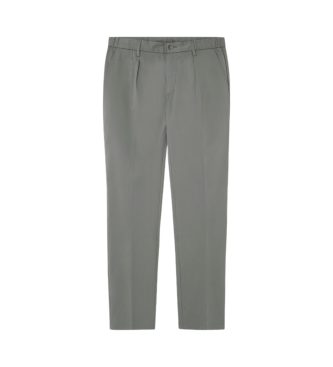 Pantalón Drawcord verde (36/32), Casual, Lyocell