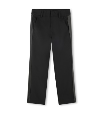 Zadig & Voltaire para niña. X60242 Pantalón de ceremonia negro (14años= 156/162cm), Casual, Poliéster, moda infantil