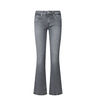 Pepe Jeans para mujer. PL204732UN0 Jeans en fit bootcut Piccadilly gris (27/32), Casual, Denim, Sostenible