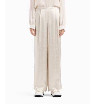 A|X Armani Exchange Para Mujer. 6DYP19YN3VZ1998 PantalóN Pinzas Beige (L), Casual, Viscosa-image