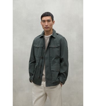 ECOALFvoor mannen. MCMGAJKLAWU00168W24-102 Lawu jas groen (XL), Casual, Biologisch katoen, Duurzaam