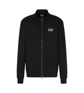 EA7 para hombre. 8NPM36_PJVTZ Sudadera logo negro (XXL), Casual, Deportivo, Algodón, Multideporte