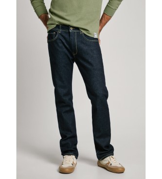 Pepe Jeansvoor mannen. PM207393AB1 Jeans recht Cash blauw (36/32), Casual, Katoen, Denim, Duurzaam