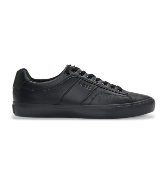 BOSS para hombre. 50522833 Zapatillas Aiden negro (41), Plano, Cordones, Casual