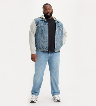 Levi'svoor mannen. 59684-0156 Jeans 502 Taps blauw (40/32), Casual, Katoen, Denim