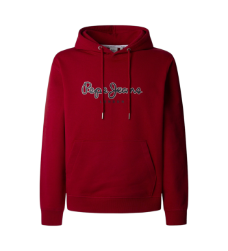Pepe Jeansvoor mannen. PM582828 Duke-sweatshirt rood (M), Casual, Katoen, Duurzaam