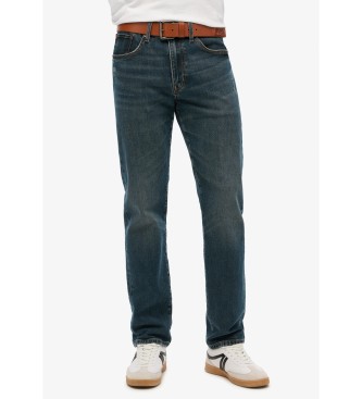 Superdry Jeans Vintage Slim Straight azul