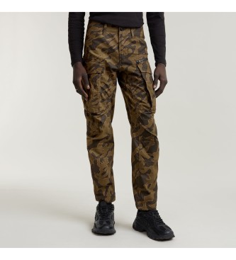 G-Starvoor mannen. D02190-D553-G739 Rovic Zip 3D Regular Tapered broek groen (38/32), Casual, Katoen