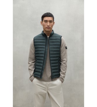 ECOALFvoor mannen. MCMGAVECARDI0987W24-506 Vest Cardiff groen (L), Casual, Gerecycled polyester, Duurzaam