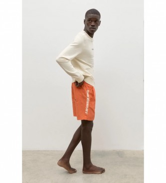 ECOALFvoor mannen. GASSSHARK0278MS23-206 Sharkalf oranje badpak (XXL), Casual, Strandkleding, Duurzaam, Gerecycled nylon