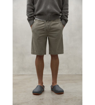 ECOALF para hombre. MCMGAPCETHIS0753S24-054 Pantalón Corto Ethica marrón (S), Casual, Algodón, Sostenible