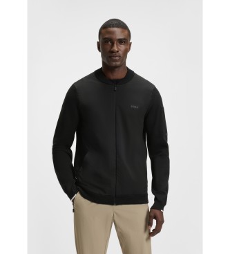 BOSSvoor mannen. 50529337 EverX sweatshirt zwart (3XL), Casual, Katoen