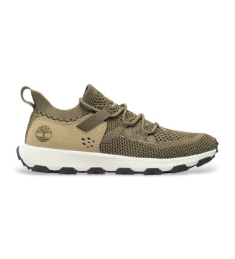 Para hombre. TB0A6AW9EO91 Zapatillas de piel Winsor trail (41), Plano, Cordones, Casual, Deportivo, Outdoor