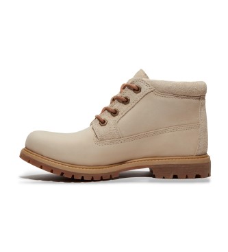 Timberlandvoor vrouwen. TB0A42T8EX41 Nellie grijs leren chukka laarzen (36 W), Leer, Plat, Veters, Casual