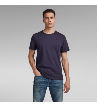 G-Star para hombre. D16411-336-6067 Camiseta Base-S marino (M), Casual, Manga corta, Algodón Orgánico, Sostenible