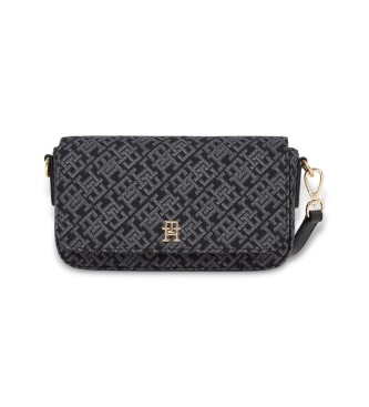 Tommy Hilfiger para mujer. AW0AW17942 Bolso Icono negro (OSFA), Casual, Poliuretano