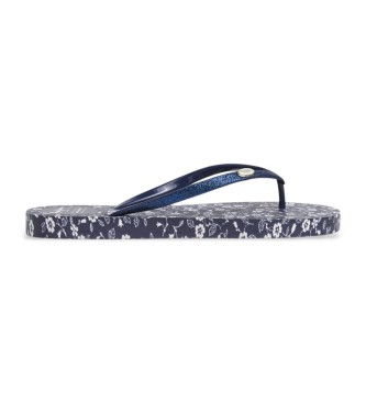 Pepe Jeans para mujer. PLS70164 Chanclas Rake Coast marino (36), Plano, Ninguno, Beachwear