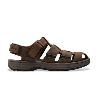 Para hombre. 26176900 Sandalias de Piel Saltway Cove (43), Plano, Velcro, Casual