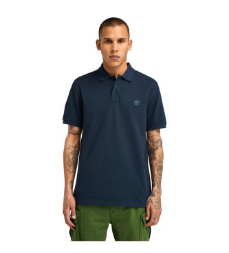 Polo de piqué de manga corta Millers River marino (3XL), Casual, Algodón Orgánico, Sostenible