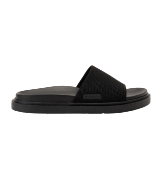 ECOALF para mujer. MCWSHSAABRILYR29S24-319 Sandalias Abril negro (36), Plano, Ninguno, Casual, Sostenible, Poliéster reciclado