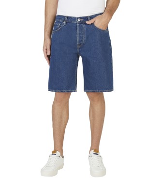 Pepe Jeansvoor mannen. PM801176IC9 Kort los blauw (33), Casual, Katoen, Denim
