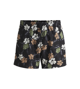 BOSS für Herren. 50508844 Piranha-Badeanzug schwarz (S), Strandbekleidung, Recyceltes Polyester, Nachhaltig