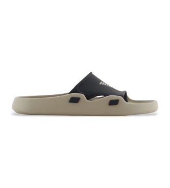 Emporio Armani para hombre. XVPS15_XD444 Chanclas Slide beige (45), Plano, Ninguno, Beachwear