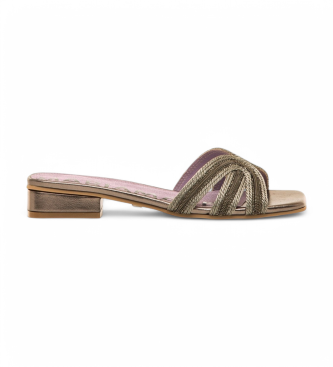 Mariamare para mujer. 68601 Sandalias Casit gris (41), Tela, 3 a 5cm, Hebilla, Casual, Fiesta