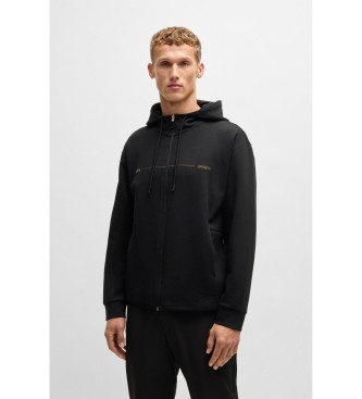 BOSS para hombre. 50519551 Sudadera Saggy2 negro (XXL), Casual, Algodón