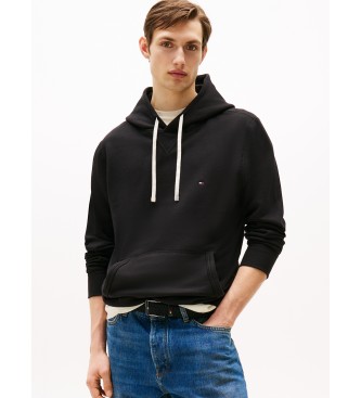 Tommy Hilfiger para hombre. MW0MW37230 Sudadera Essential Fleece Hoody negro (XXL), Casual, Algodón